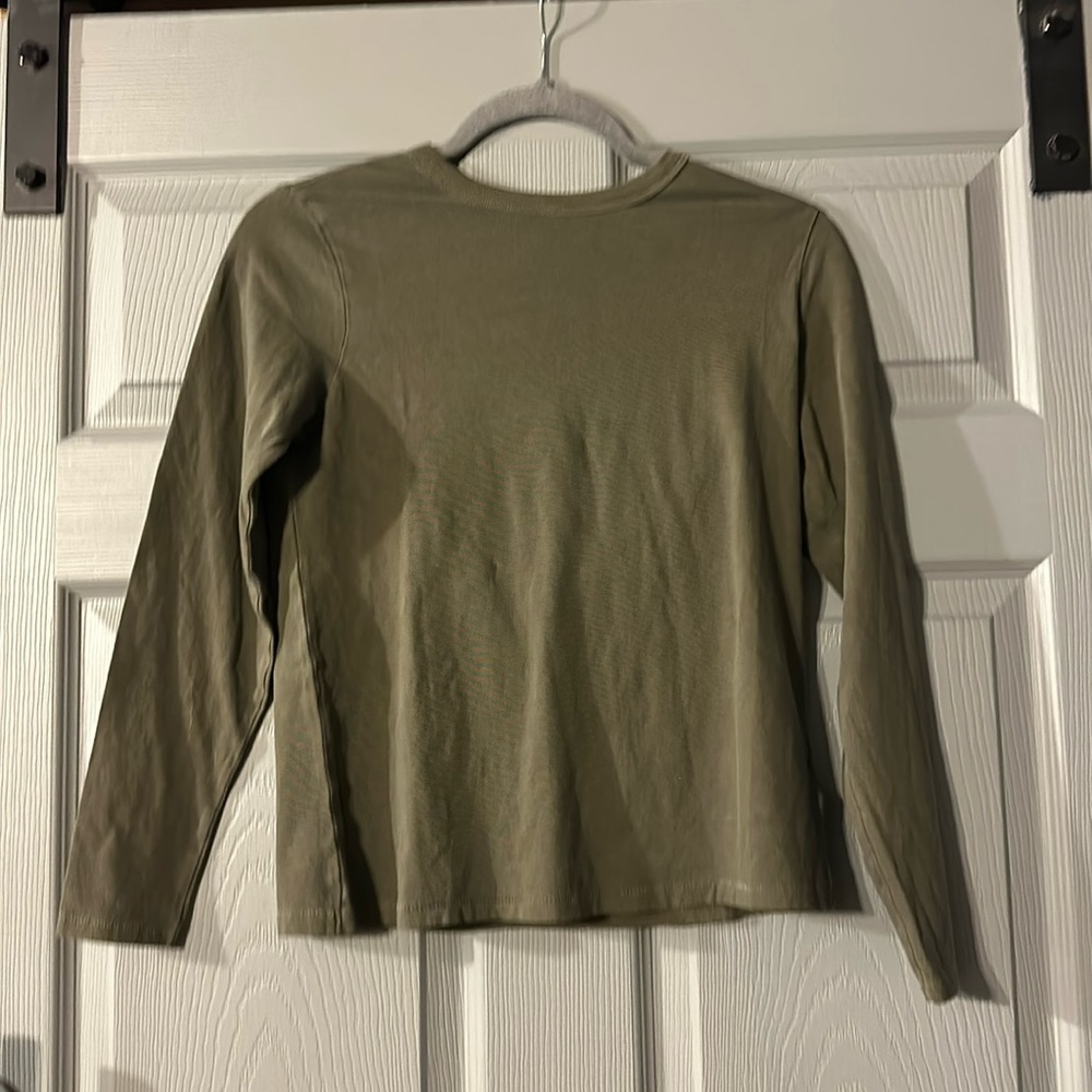 Green long sleeve with tags still on from old navy